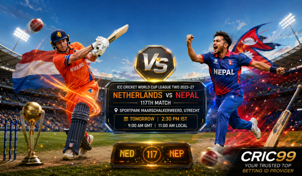 Netherlands vs Nepal 117th Match by CRIC99